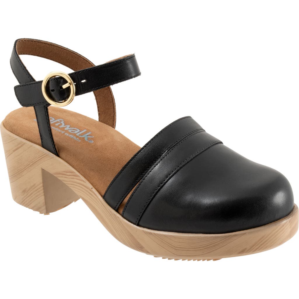 Softwalk ® Fillmore Ankle Strap Platform Clog