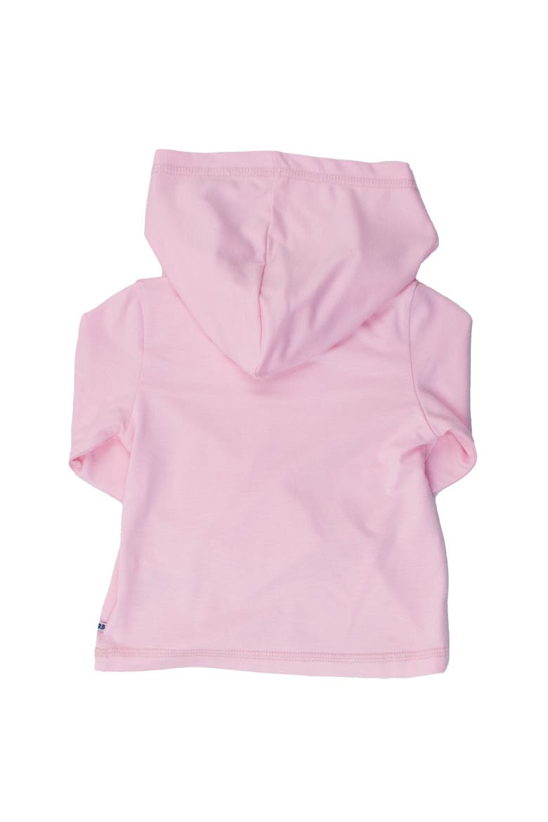 Boys UPF50+ Sun Protective Hooded Shirt, Alternate, color, Pink