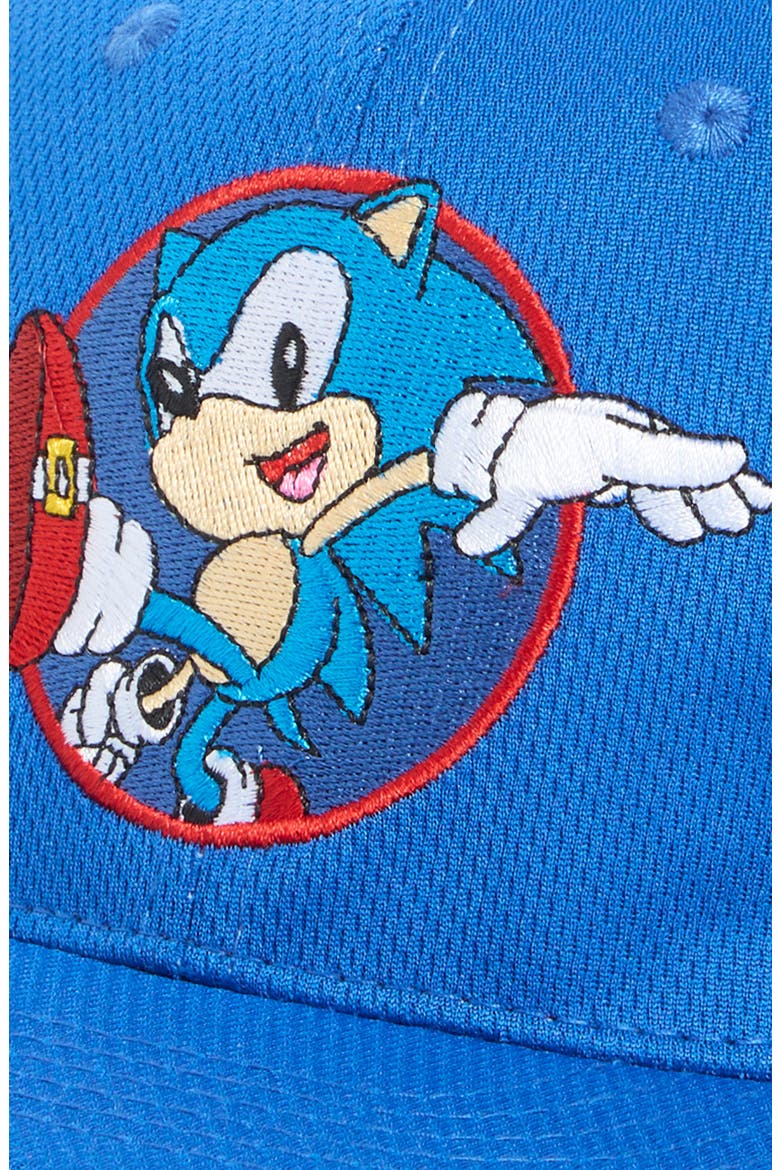 Kids' Sonic the Hedgehog® Snapback Baseball Cap, Alternate, color, BLUE