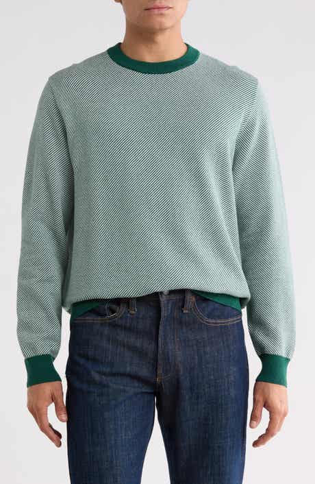 Redcliff Creek Stripe Crewneck Sweater