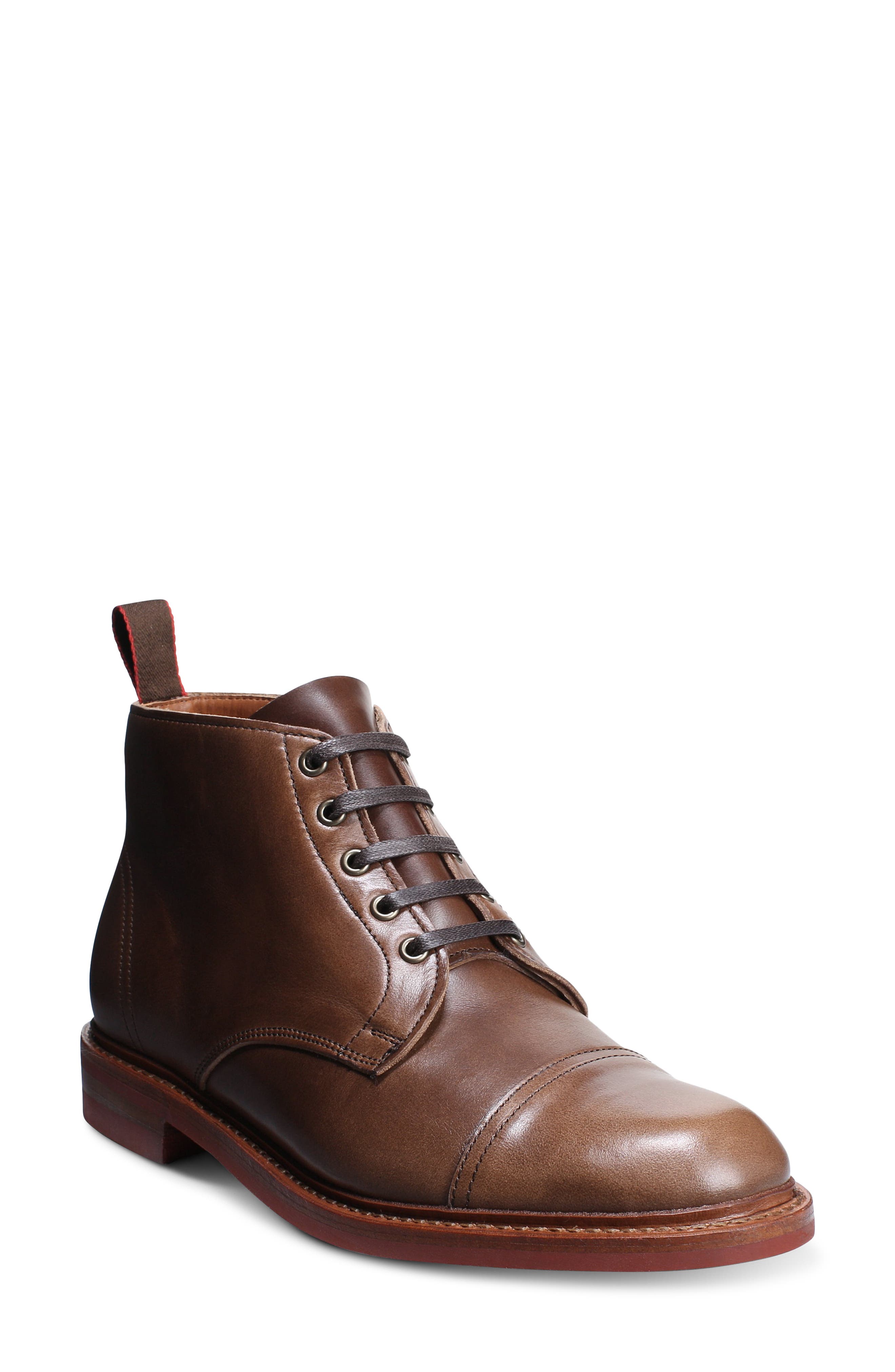 Allen Edmonds 10 D Patton Weatherproof Derby Cap Toe Boot Brown Leather 4098 Allen Edmonds Patton Boot (Men) | Nordstrom main image 2