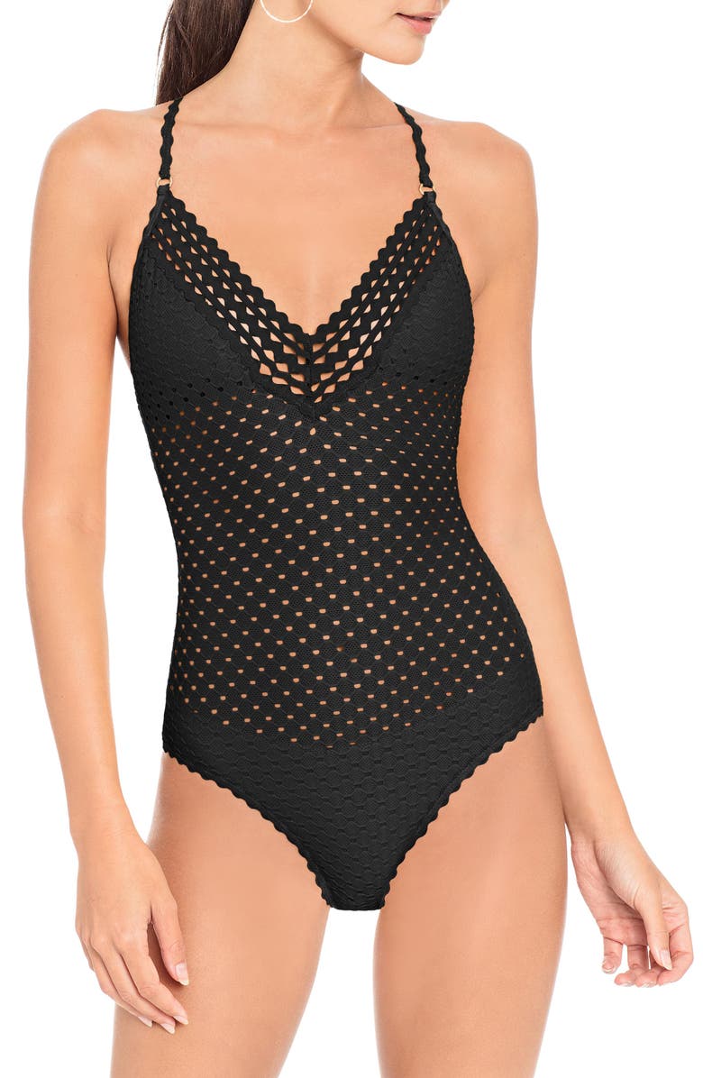 Robin Piccone Robin Piccon Chira One-Piece Swimsuit, Main, color,