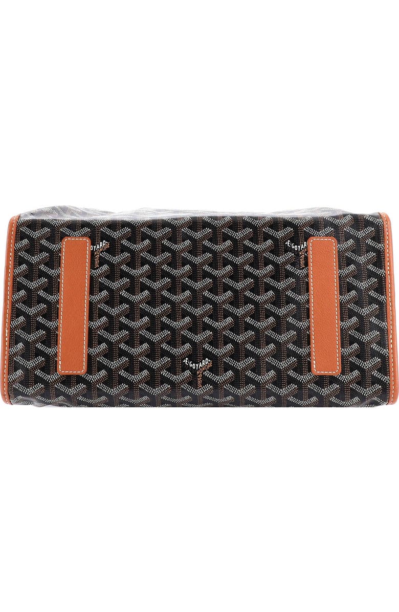 Pre-Owned Goyard Saint Leger Briefcase Backpack Coated Canvas, Alternate, color, Brown