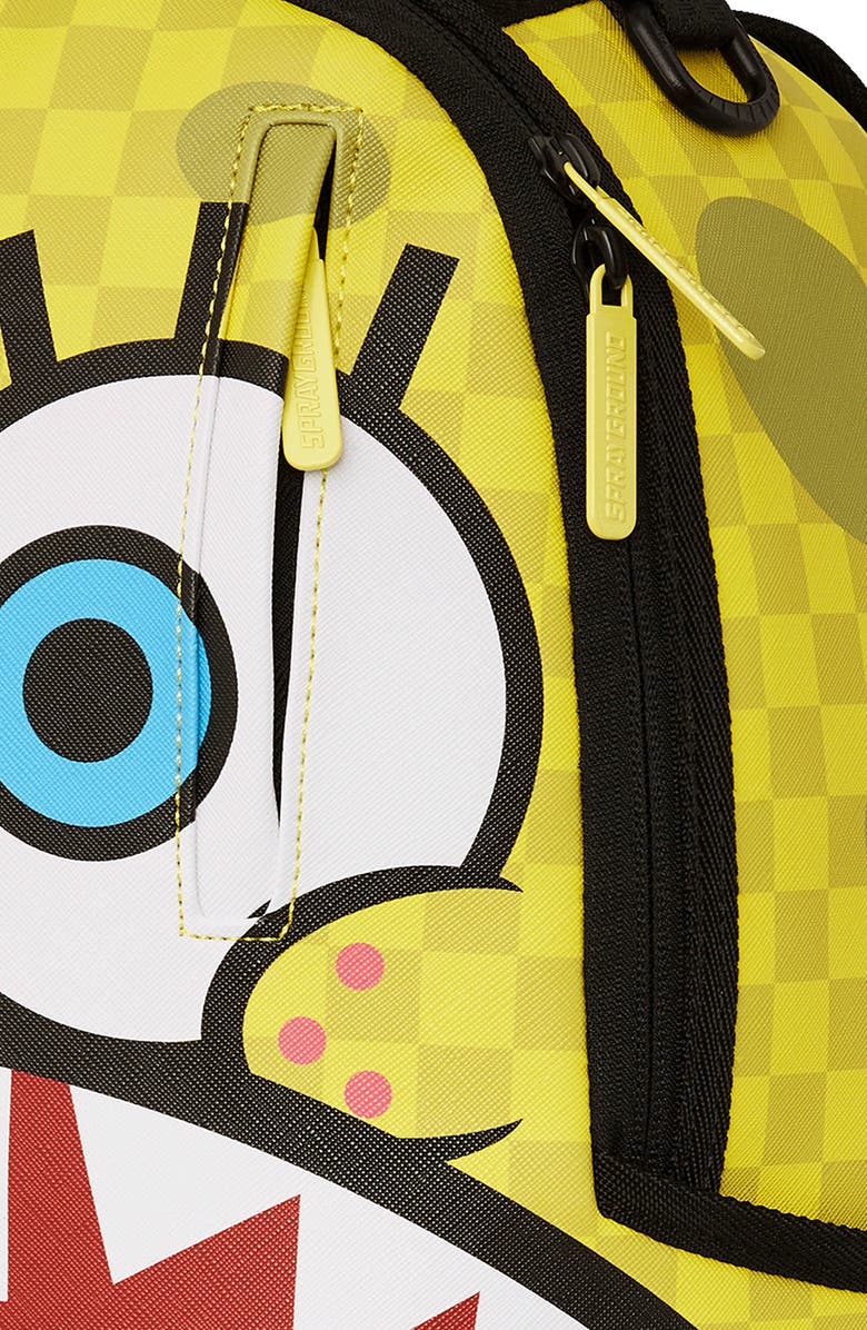 Sprayground Spongebob Checkerbob DLSV Backpack, Alternate, color,