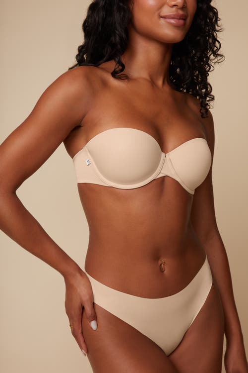 Shop Harper Wilde Base Strapless Bra In Beige
