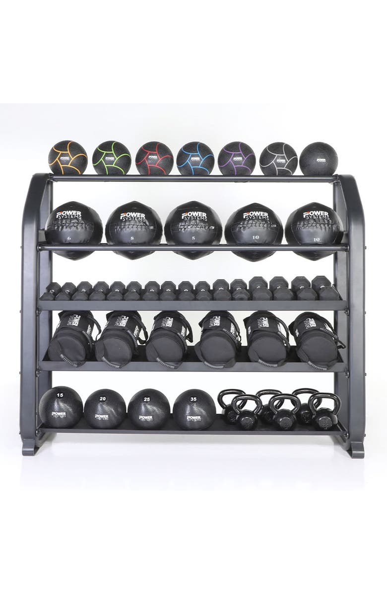 Power Systems MEGA Slam Ball Prime, No-Bounce Medicine Ball for Strength & Core Training, Alternate, color, Black