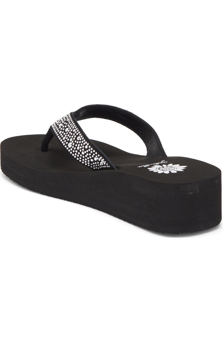 Yellow Box Premium Africa Flip Flop Sandal, Alternate, color, Black