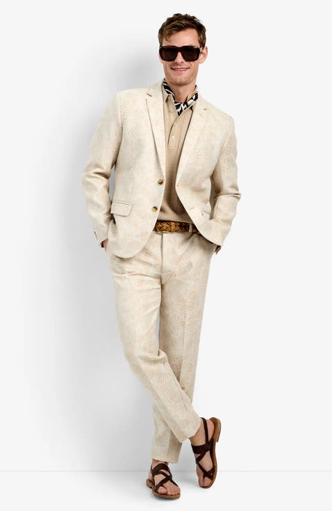 Thurston Seashell Jacquard Blazer