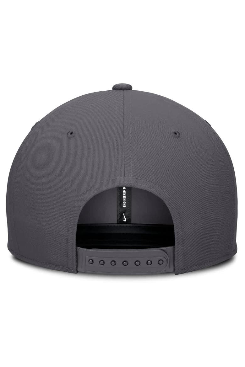 Men's Nike Gray Chicago White Sox Pro Performance Snapback Hat, Alternate, color, Gray