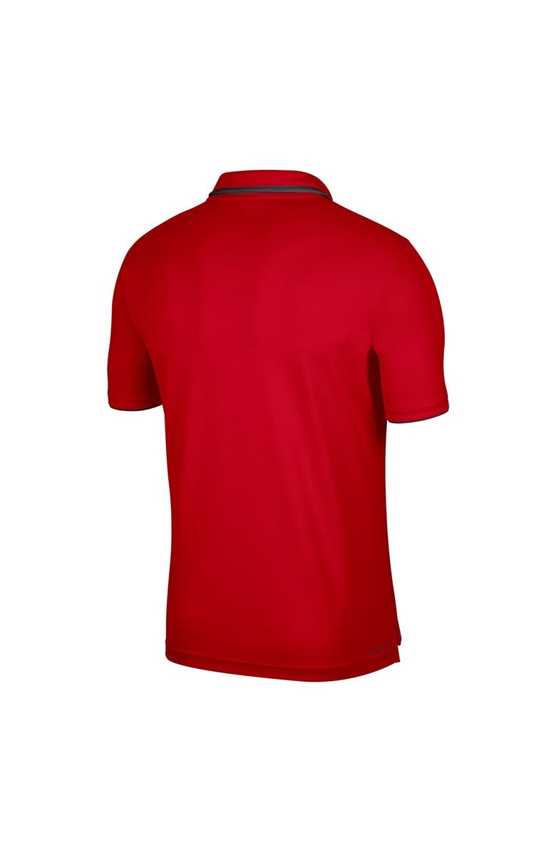 Nike Men's Nike Red Georgia Bulldogs UV Collegiate Team Performance Polo, Alternate, color,
