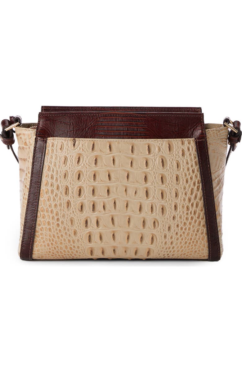 Brahmin Hillary Croc Embossed Leather Crossbody Bag, Alternate, color,