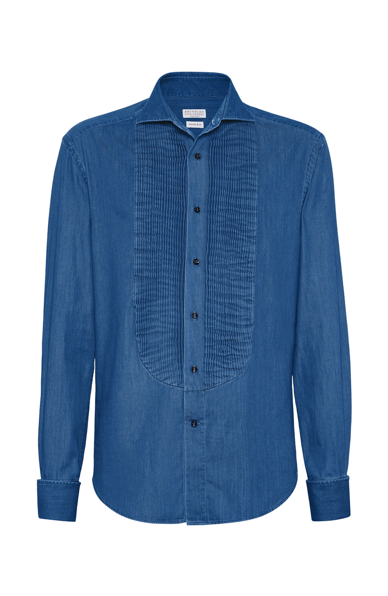 Brunello Cucinelli Tuxedo shirt, Main, color,