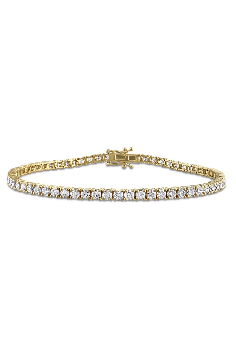 Julianna B. Diamond Tennis Bracelet 14k, Main, color, White Gold