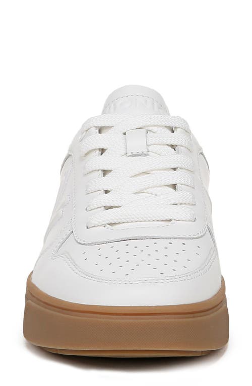Vionic Kimmie Court Sneaker In White/gum