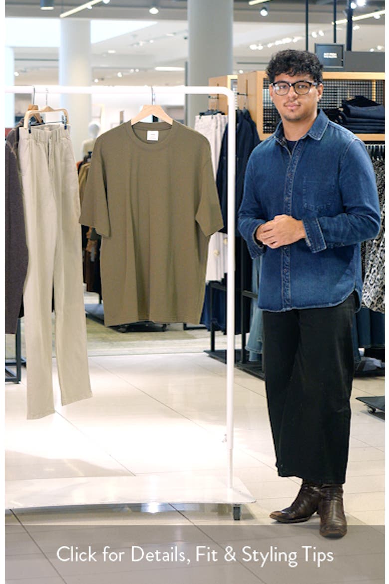 Relaxed Fit Heavyweight Cotton T-Shirt video