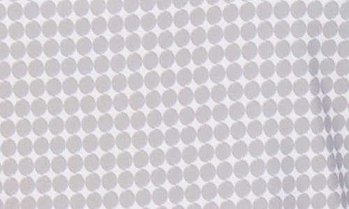 Ben Sherman Optic Geo Tech Jersey Golf Polo In Lavender