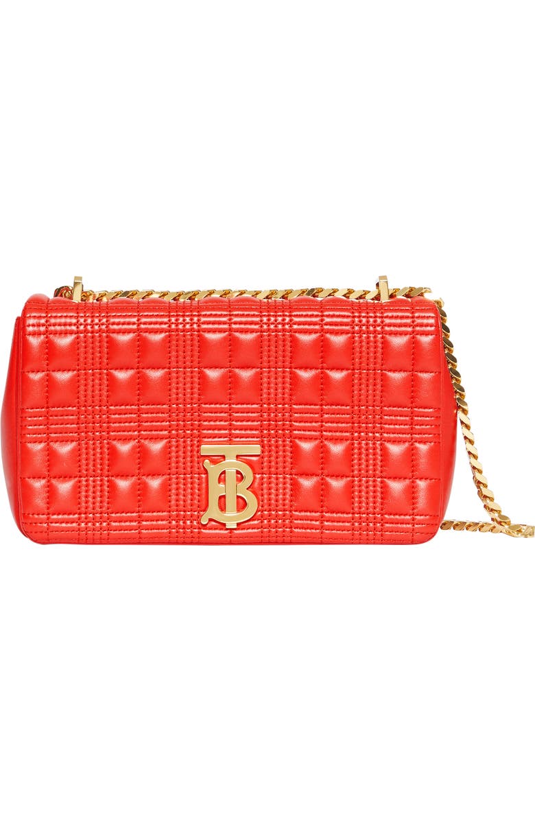 Burberry Small Lola Quilted Lambskin Bag, Main, color,