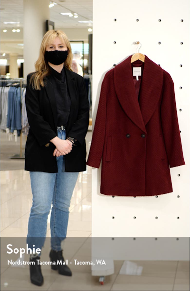 Shawl Collar Coat, sales video thumbnail