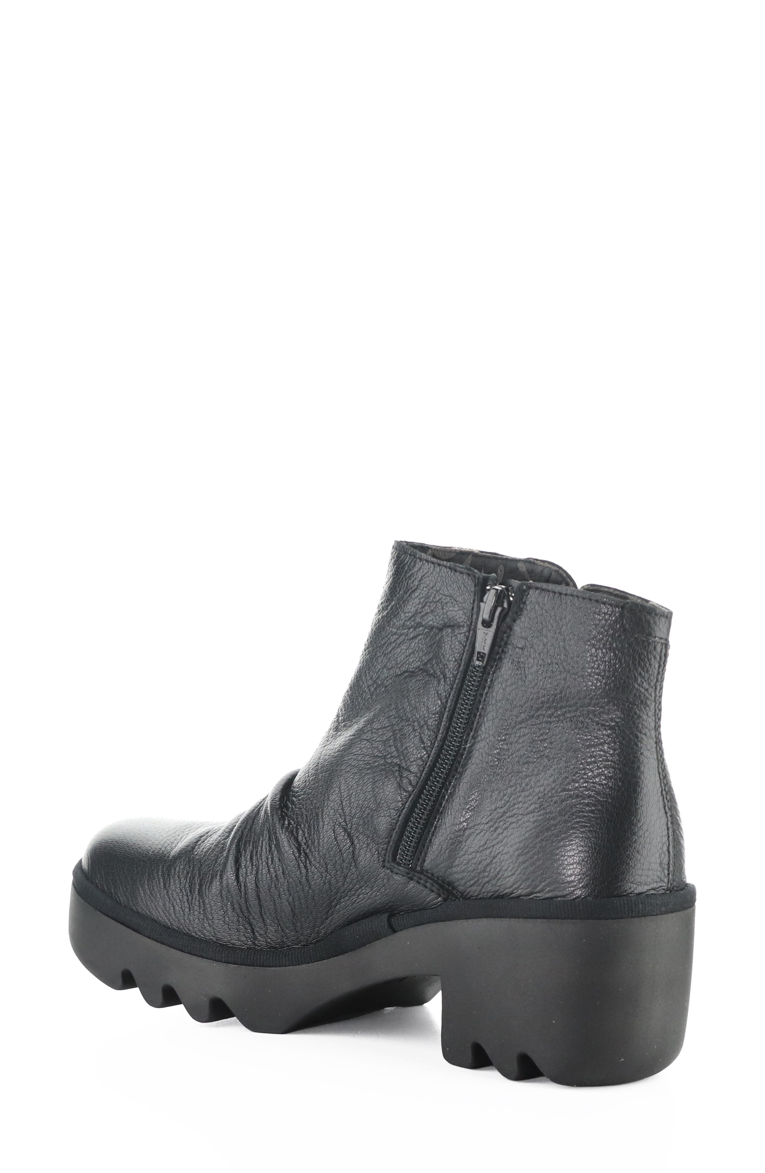 Tulp Lug Sole Platform Bootie, Alternate, color, 008 BLACK