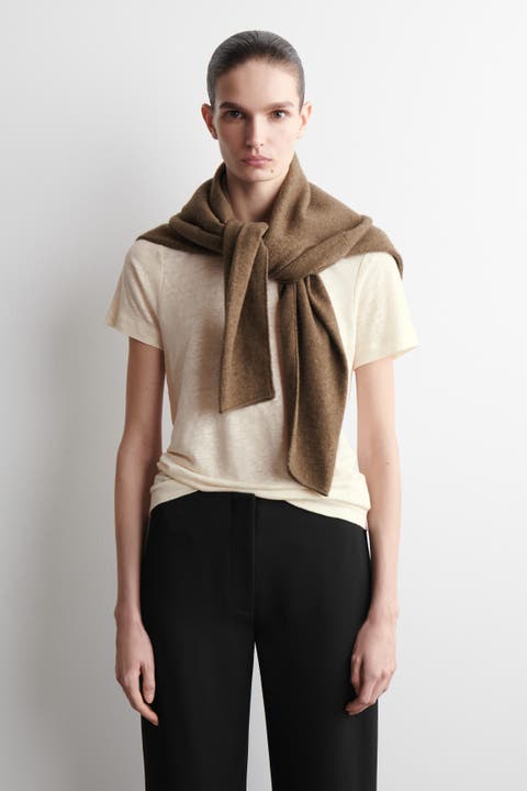 Crew-Neck Linen T-Shirt