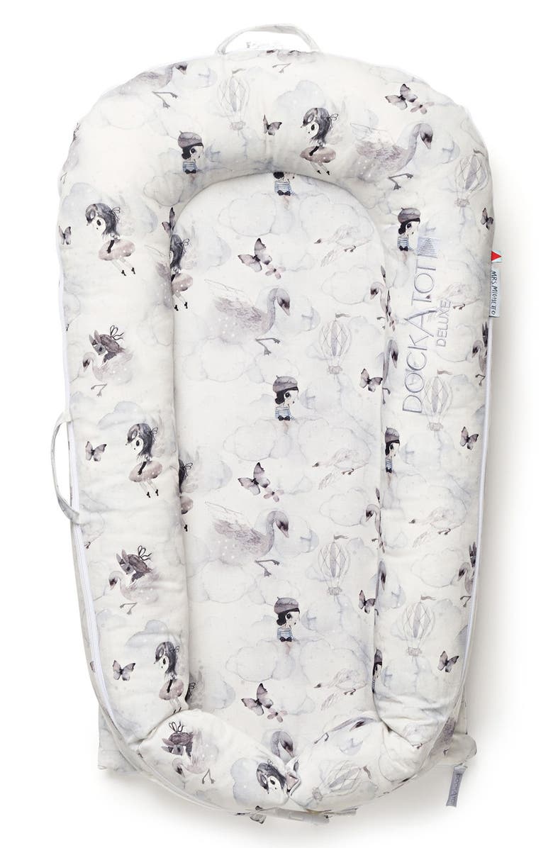 DockATot Mrs. Mighetto Collection Deluxe+ Stage 1 Dock, Main, color, 