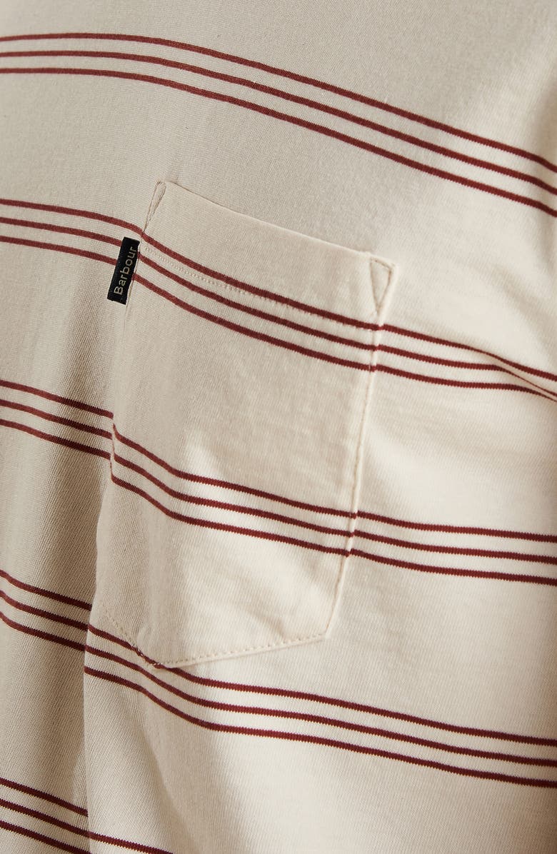 Barbour Manta Long Sleeve Pocket Piqué T-Shirt, Alternate, color,