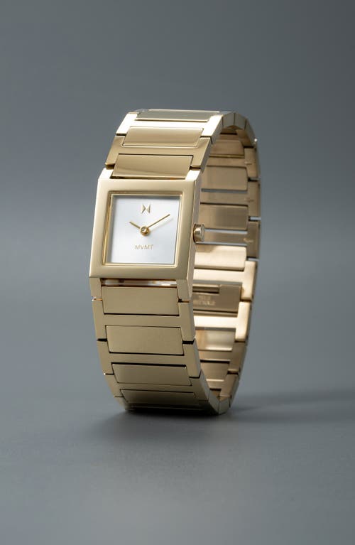 Mvmt Marquee Square Watch, 22mm In Gold