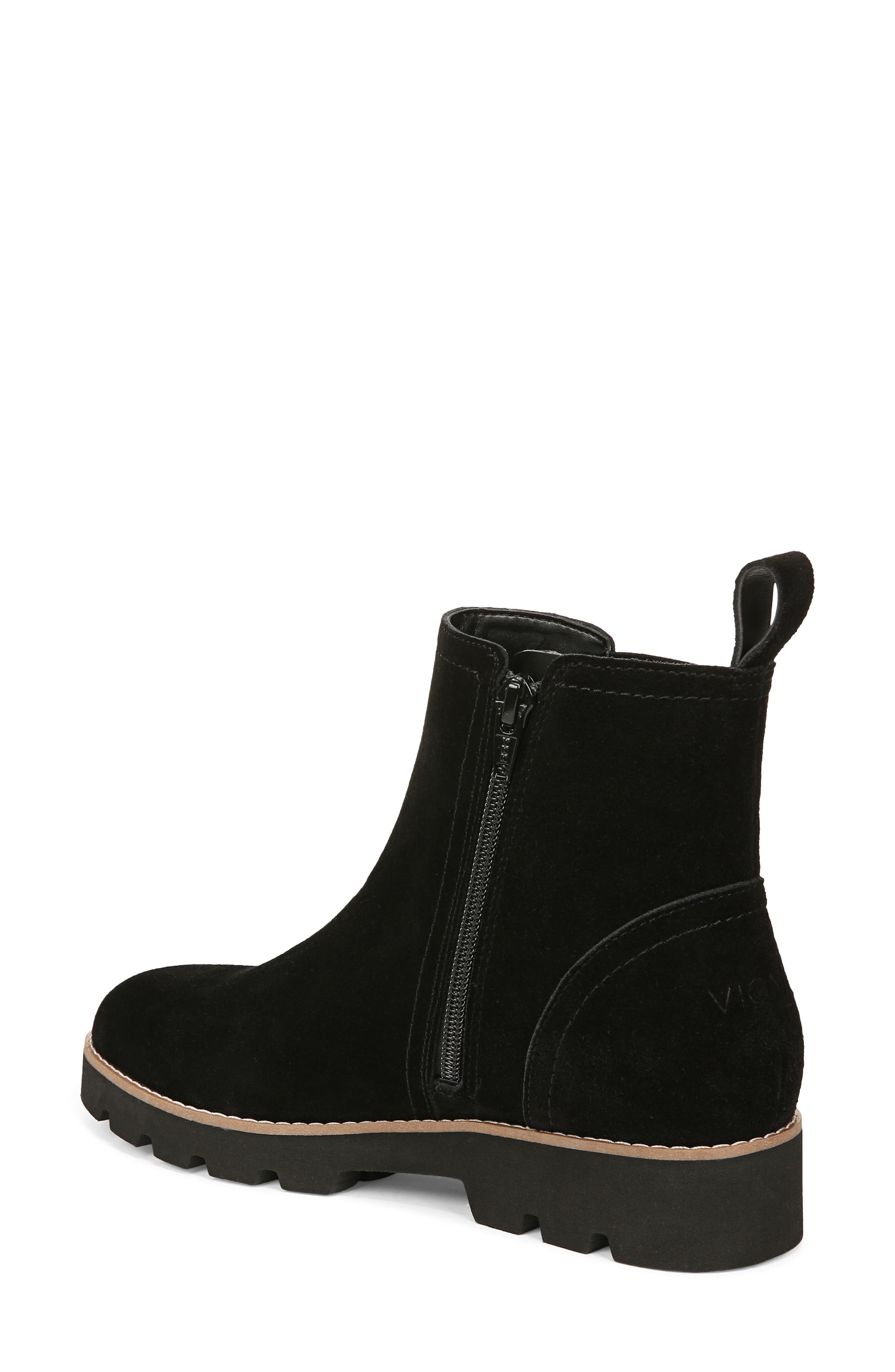 Vionic Brighton Zip Chelsea Boot, Alternate, color, 