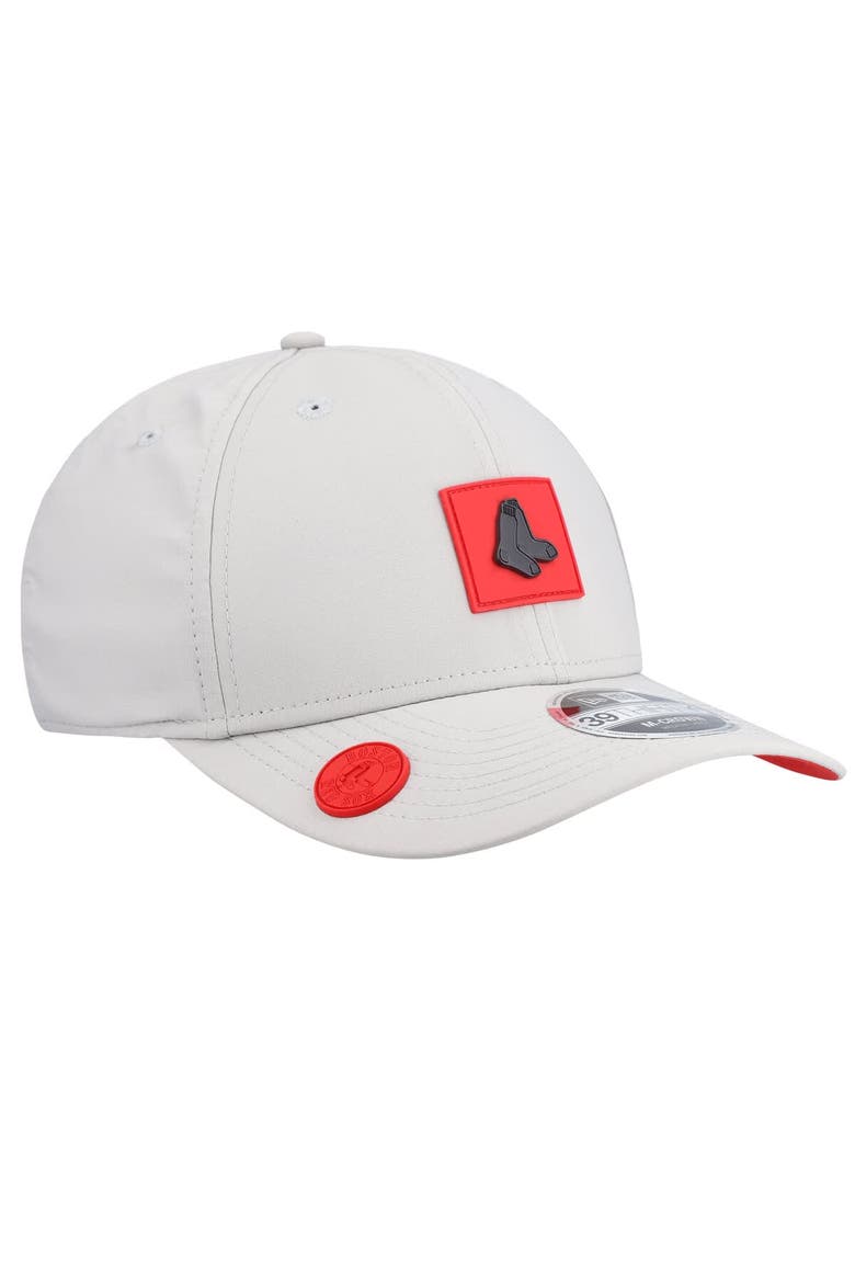 Men's New Era  Gray Boston Red Sox 2026 Clubhouse Alternate 39THIRTY Flex Hat, Alternate, color, Gray