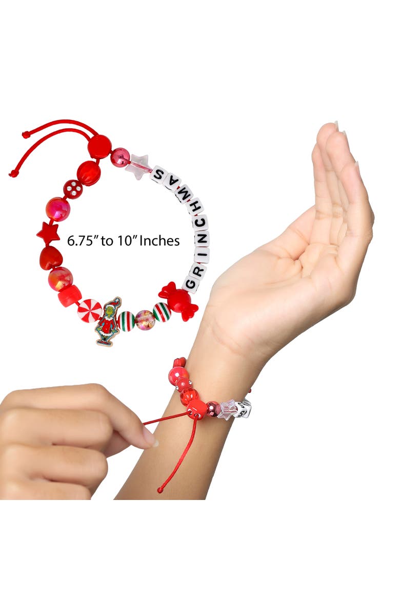 The Grinch Bracelet Set for Girls 2-Piece Official License, Alternate, color, Green