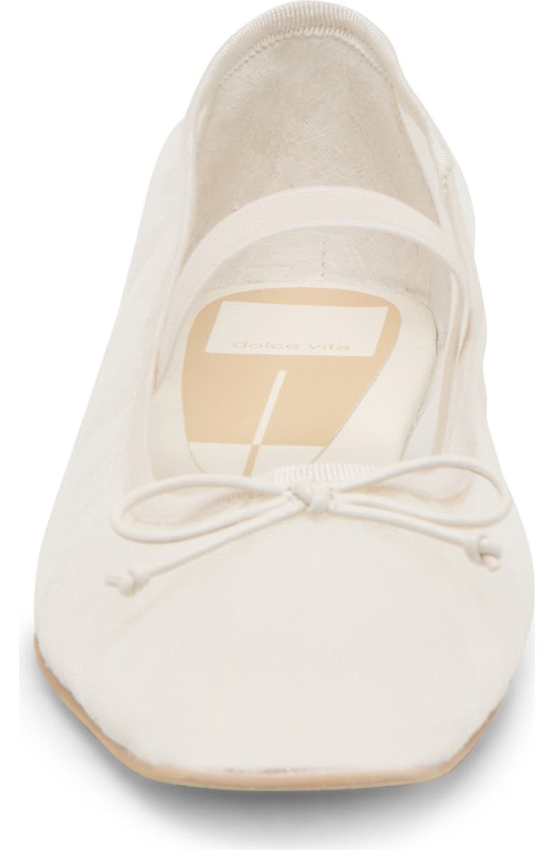Dolce Vita Raeven Mary Jane Flat, Alternate, color, White Tulle
