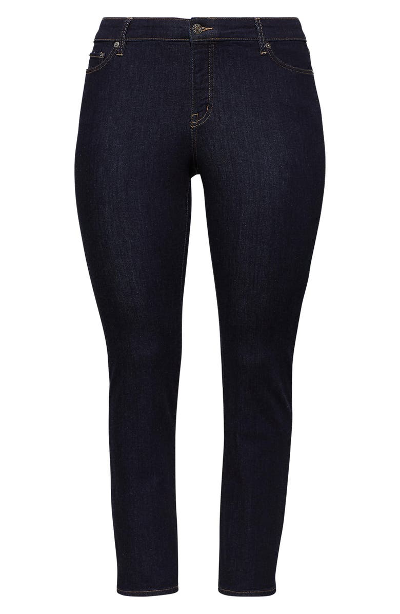 Lauren Ralph Lauren Straight Leg Jeans, Alternate, color, Dark Rinse Wash Denim