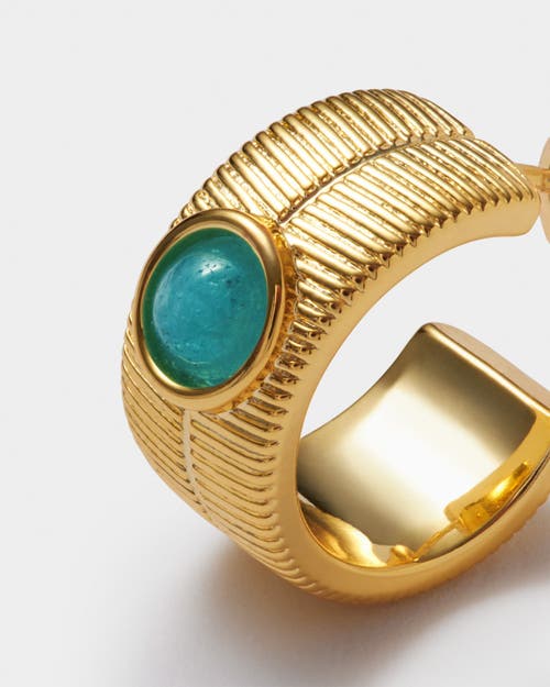 Katie Loxton 'march' Waterproof Gold Birthstone Hoop Earrings In Gold