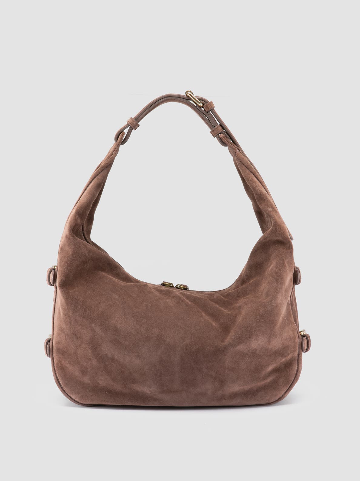 Officine Creative Julie 015 Crescent Shoulder Bag, Alternate, color, Brown