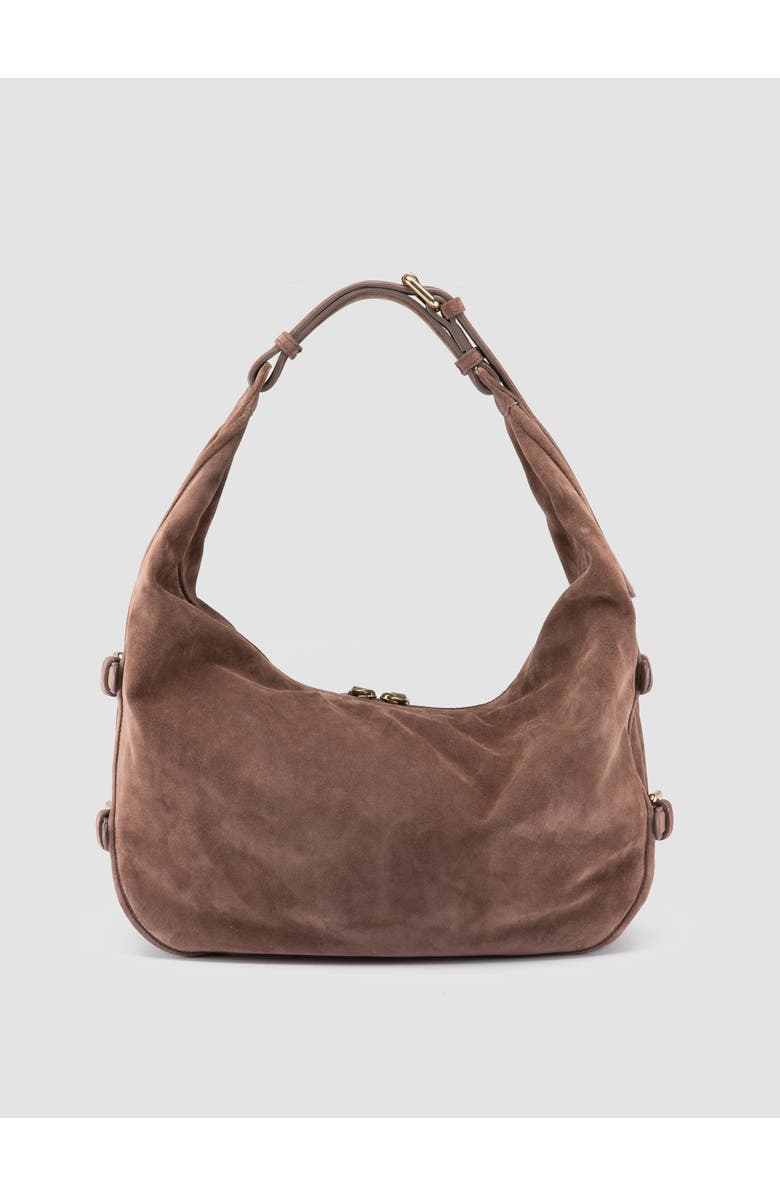 Officine Creative Julie 015 Crescent Shoulder Bag, Alternate, color, Brown