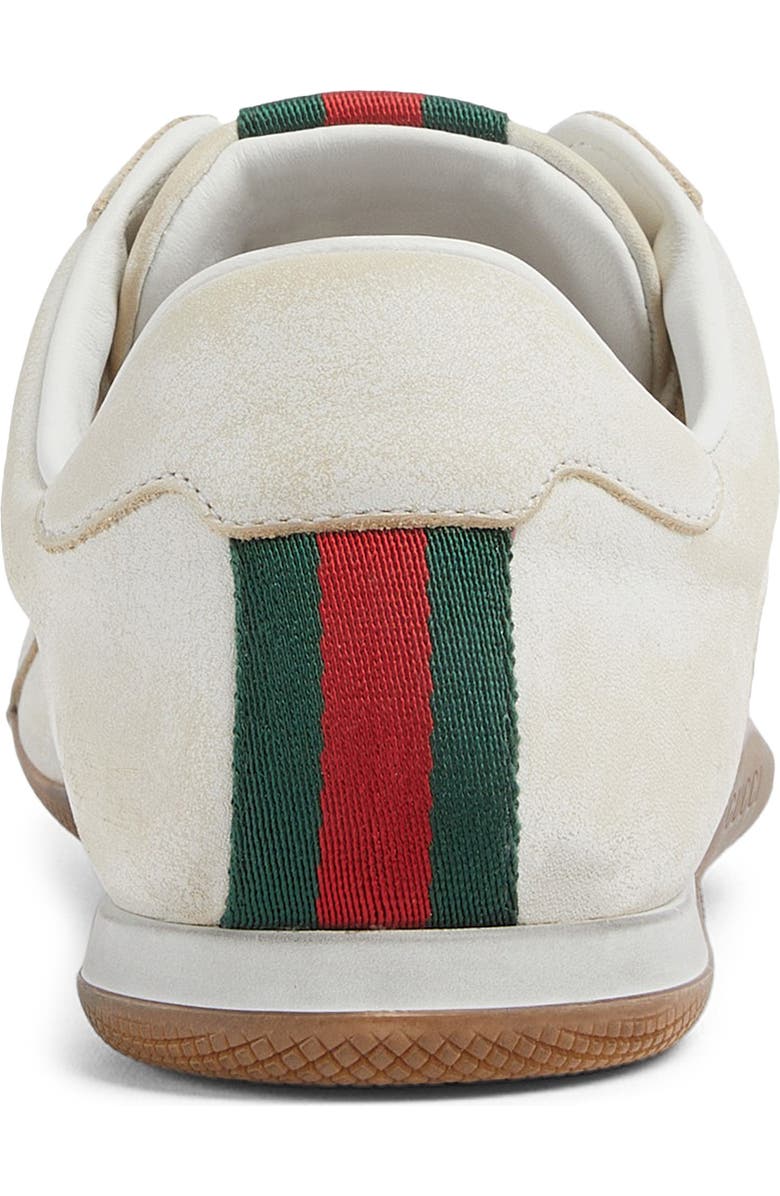 Gucci Elan Low Top Sneaker, Alternate, color, White