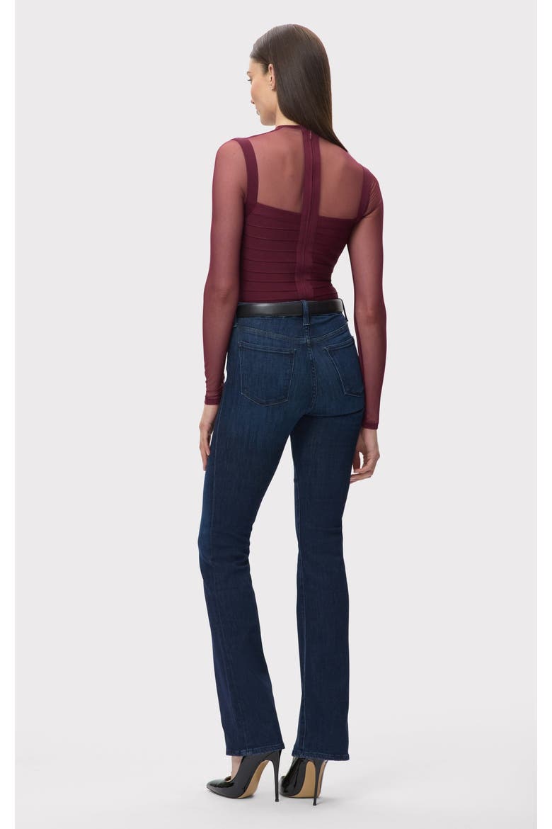 The Sabrina Top, Alternate, color, DEEP RED