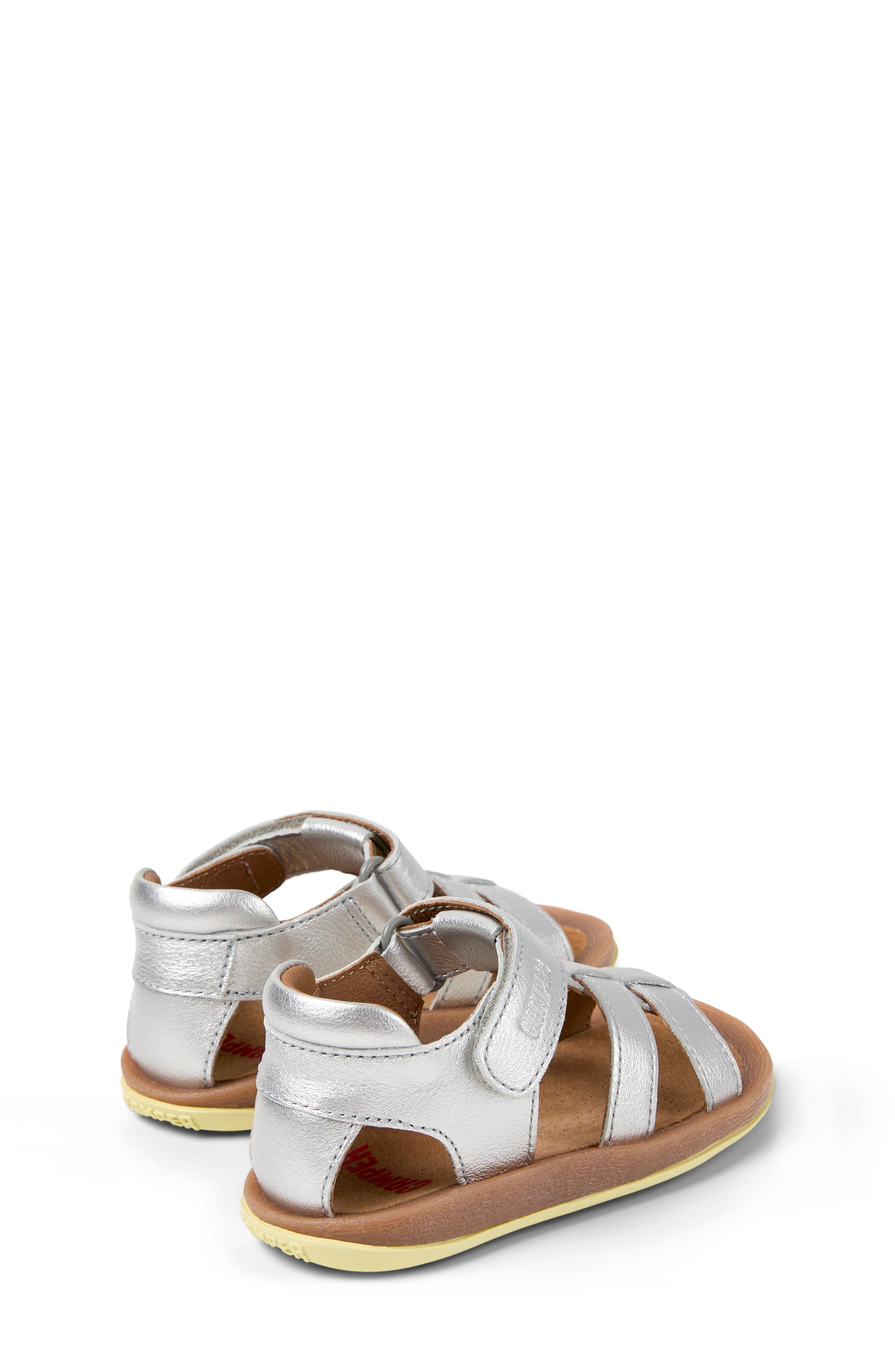 Camper Kids' Bicho Sandal, Alternate, color, Medium Gray