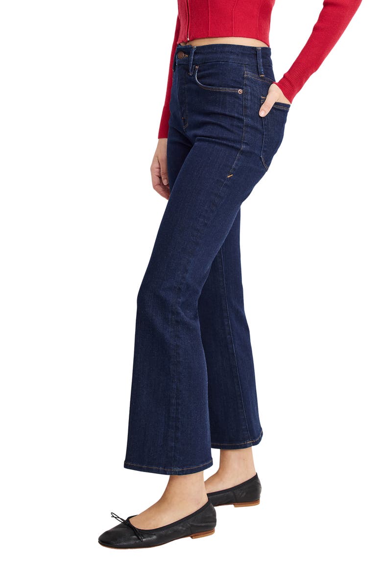 Good Legs Crop Mini Bootcut Jeans, Alternate, color, INDIGO1153