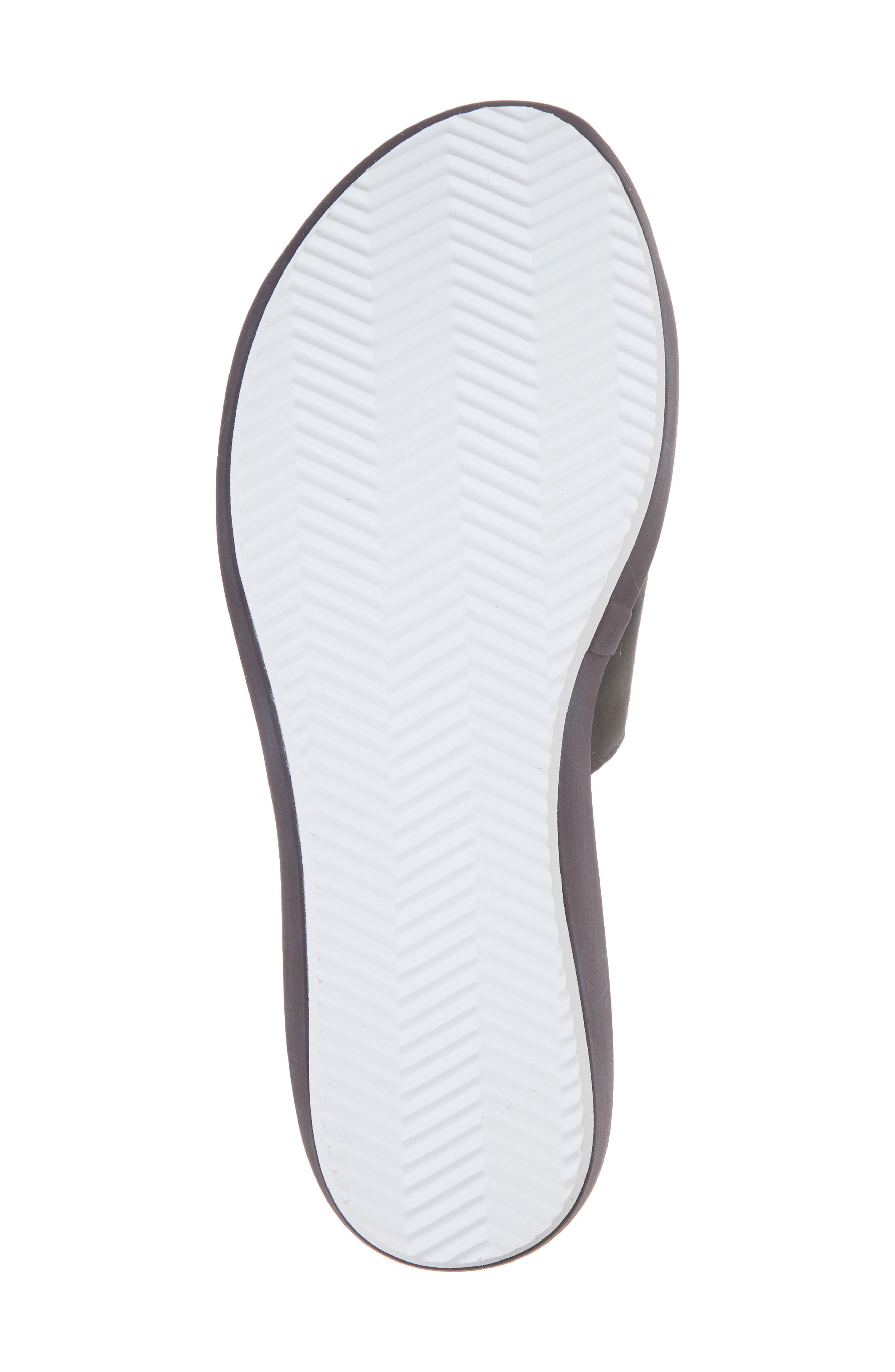 Thea Wedge Slide Sandal, Alternate, color, BLUE NUBUCK