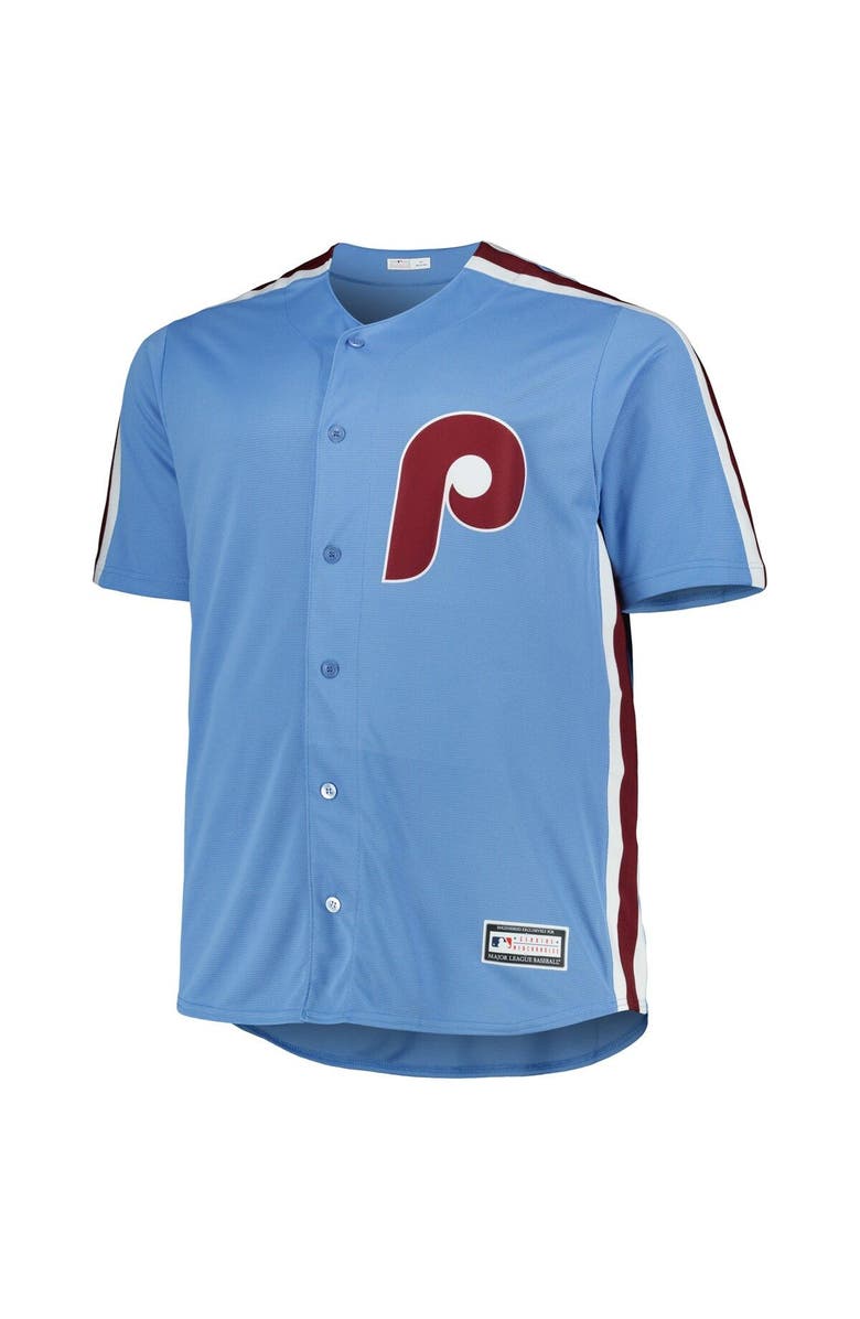 PROFILE Men's Nick Castellanos Light Blue Philadelphia Phillies Big & Tall Replica Player Jersey, Alternate, color, 