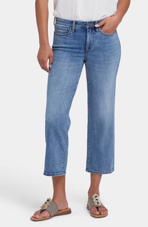 Piper Cool Embrace® Relaxed Crop Straight Leg Jeans