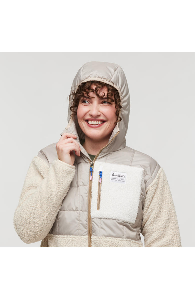Cotopaxi Trico Hybrid Hooded Jacket - Women's, Alternate, color, Oatmeal/Cream