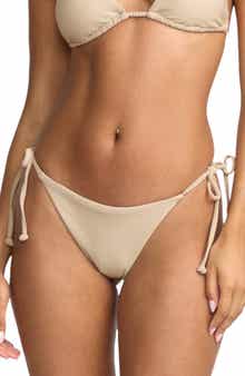 Billabong Tanlines Tanga Side Tie Bikini Bottoms