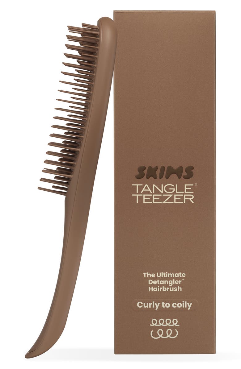 Tangle Teezer x SKIMS The Ultimate Detangler Hairbrush, Main, color, Naturally Curly Sienna