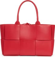 Bottega Veneta Arco Intrecciato Leather Tote