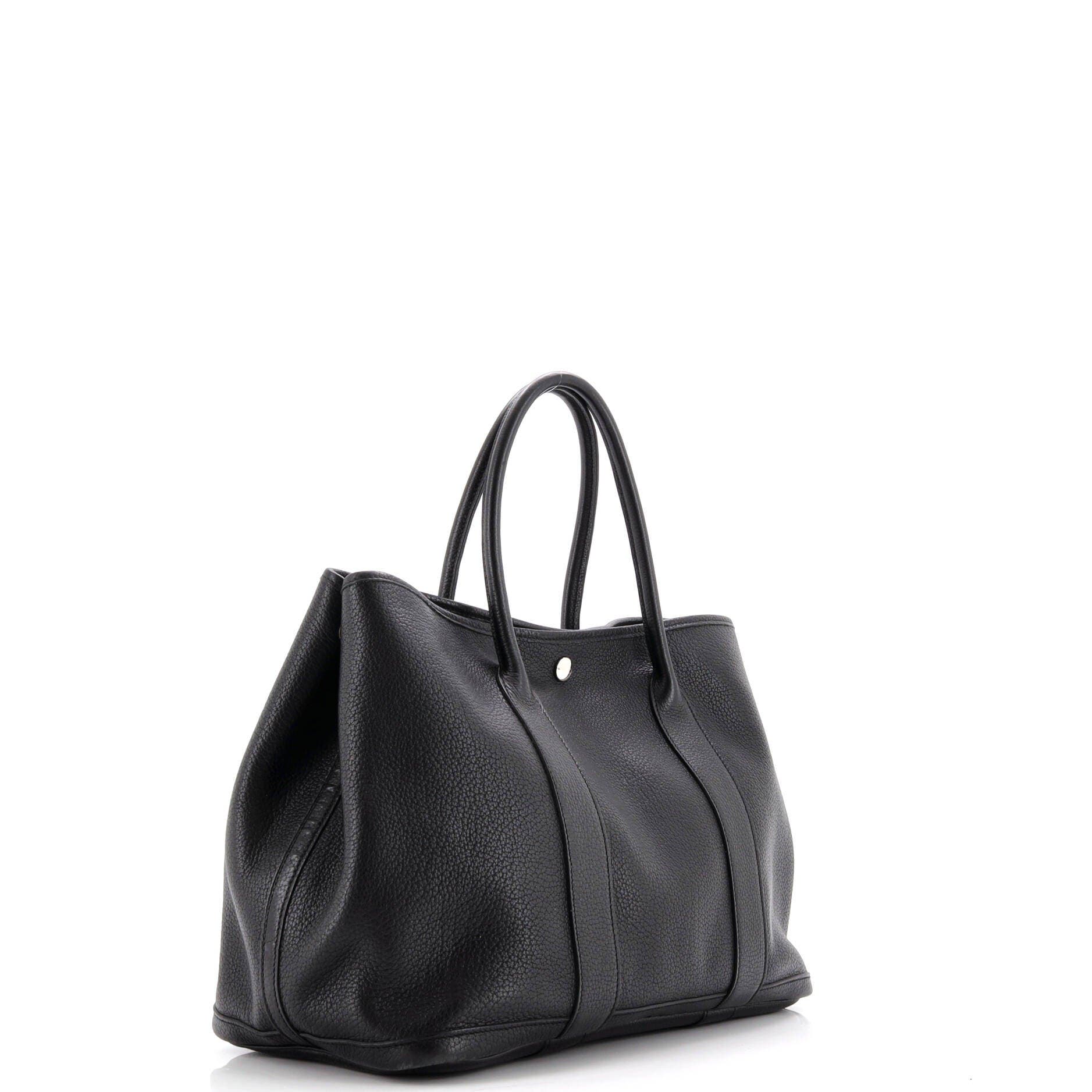 Pre-Owned Hermes Garden Party Tote Leather 36, Alternate, color, 
