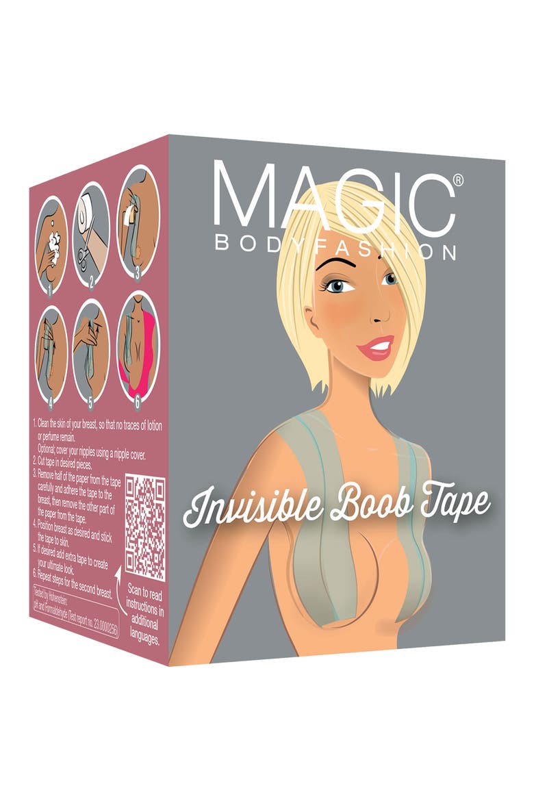 Invisible Clear Breast Tape, Main, color, CLEAR