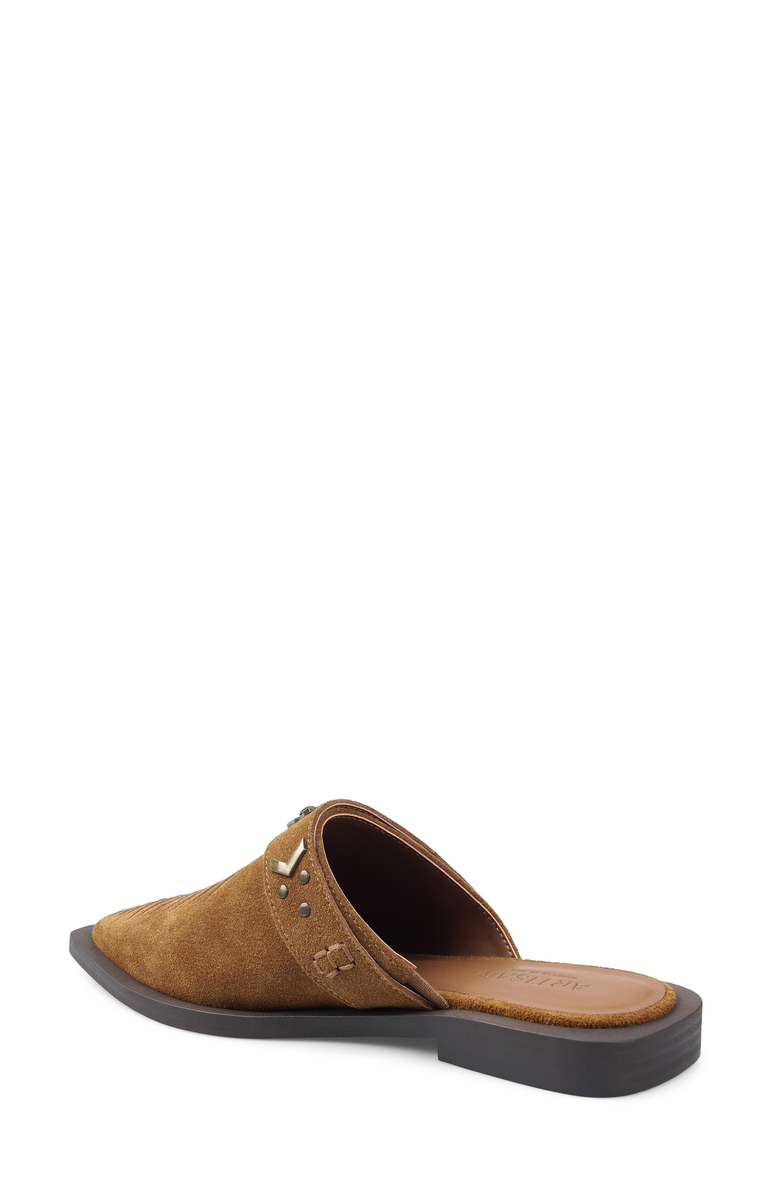 Charming Mule, Alternate, color, COGNAC SUEDE
