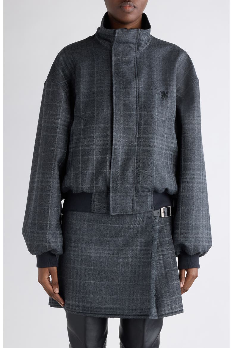 Reversible Wool Blouson Jacket (Women) | Nordstrom